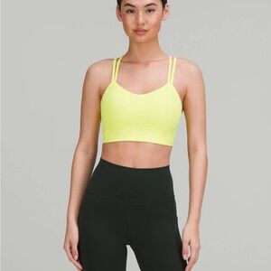 NWT Lululemon Like a Cloud Long Line Bra *Ribbed